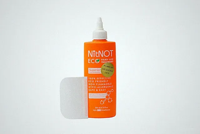 NitNOT Kopfläuse-Behandlung As Seen On Dragons Den100 % effektiv tötet alle Köpfe UK