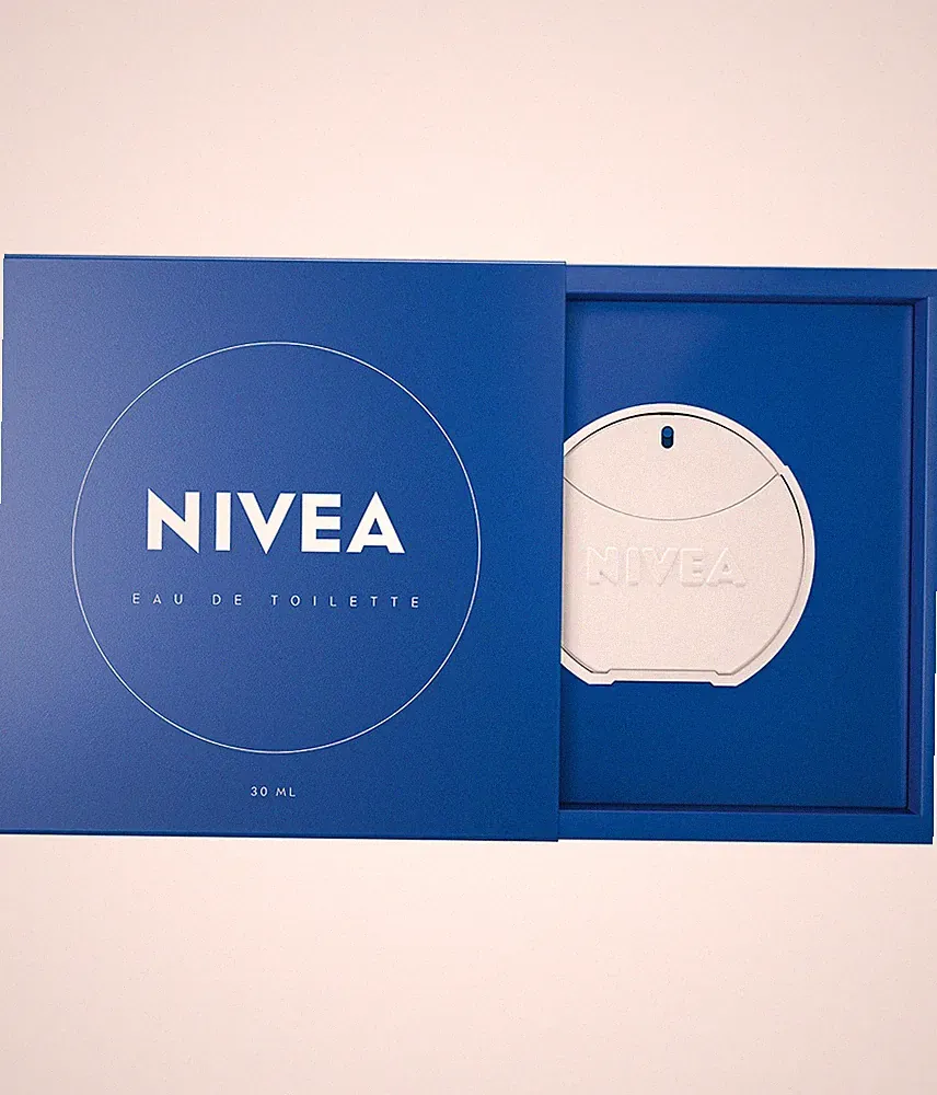 NIVEA Eau de Toilette Cremeduft Unisex Parfüm Flakon Zerstäuber 30ml