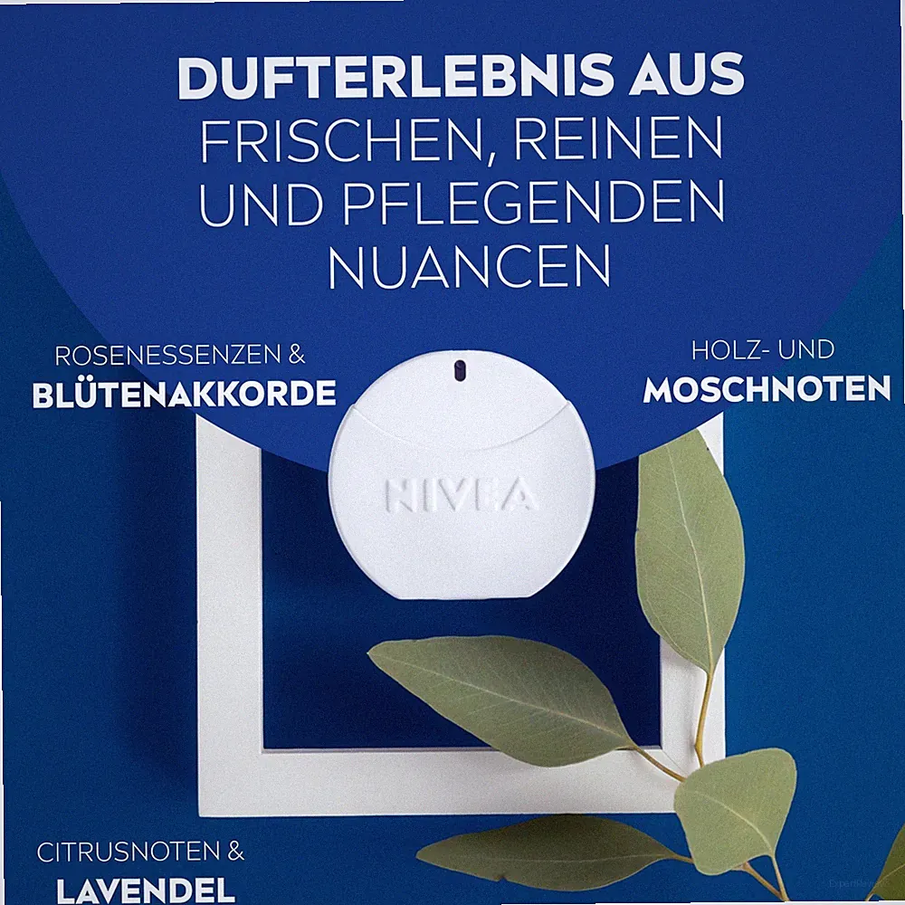 NIVEA Eau de Toilette Spray 30 ml mit Rosen, Blüten, Holz, Moschus, Lavendel