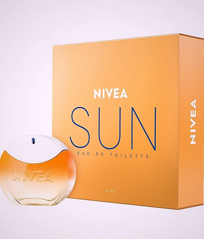 NIVEA SUN Eau de Toilette, Unisex-Parfum mit dem Original Sonnencreme Duft, somm