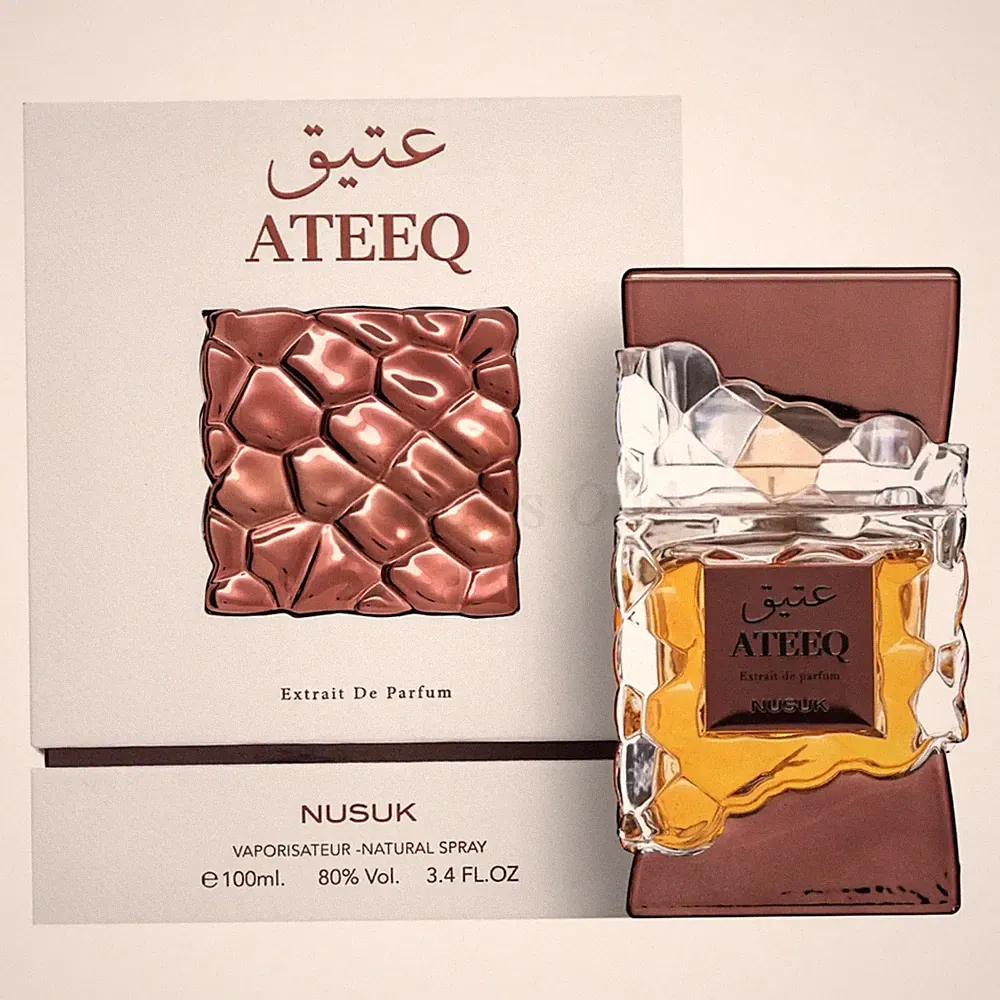 Nusuk Ateeq Extrait de Parfum 100ml | Orientalisch Warm | Unisex | Neu & OVP