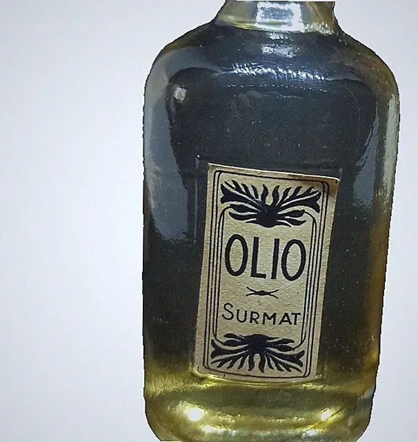 Öl Dr. Surmat Vintage sehr selten Patent 53085 Haare Neu Originalkarton