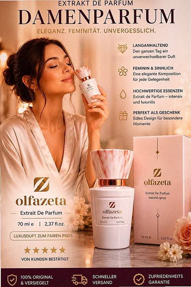 ✨ Olfazeta Extrait de Parfum für Damen – 70 ml – Luxuriöser Damenduft ✨