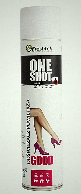 One Shot Geruchsneutralisierer, Lufterfrischer, Duft Grüner GOOD 600ml