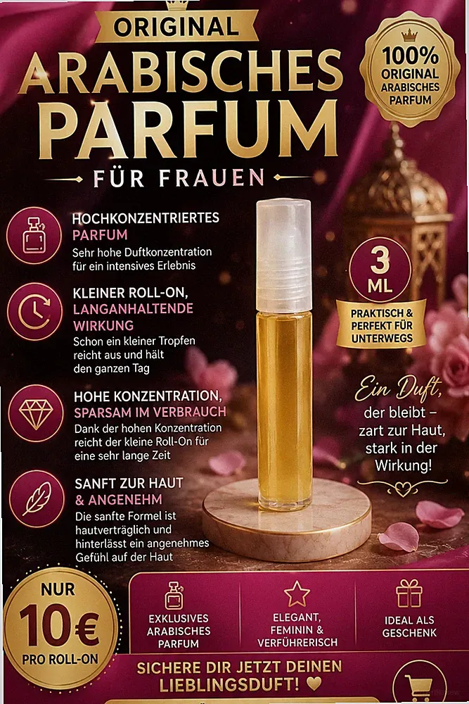 Orientalisches Damen Parfüm / Arabisches Parfümöl El Nabil Musc Muscat