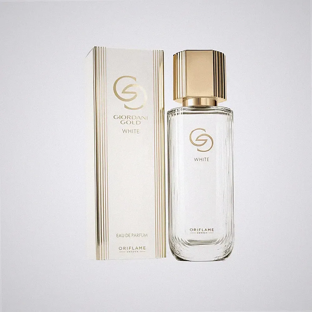 Oriflame Giordani Gold White EdP Damen Spray, Mandarine Orangenblüte Musk
