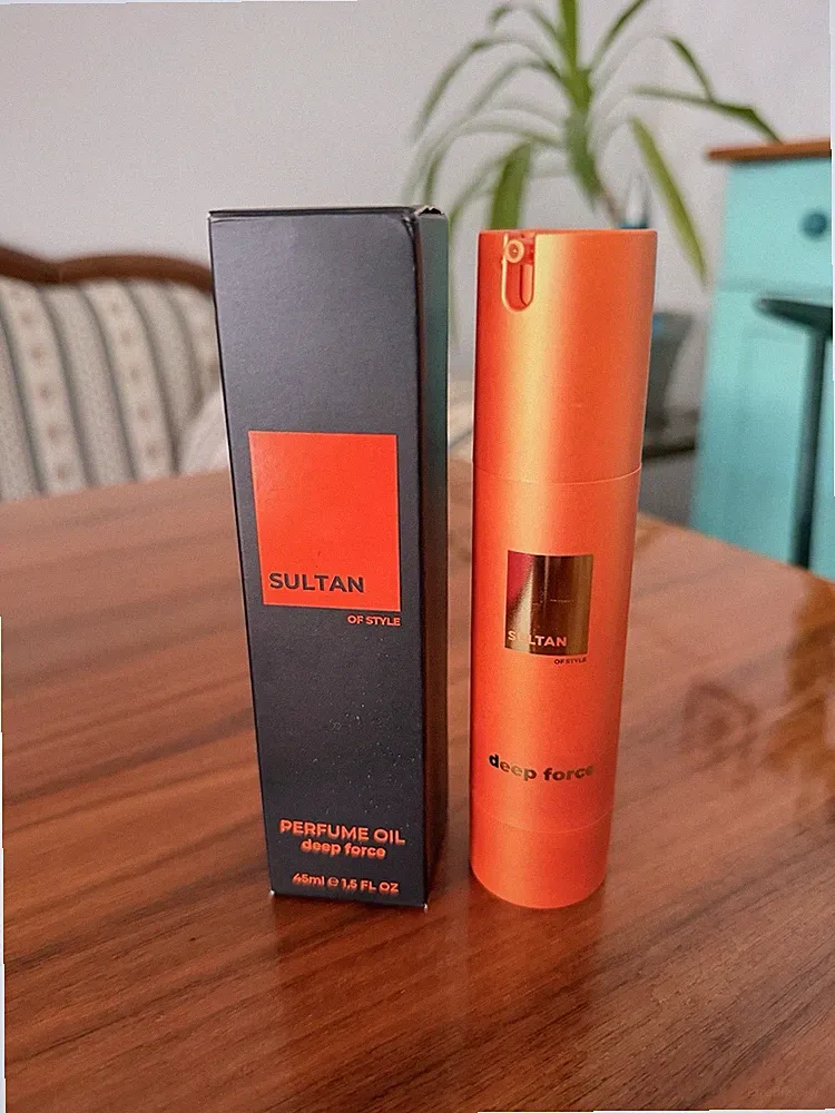 Orig. SULTAN OF STYLE Perfume OIL deep force PARFÜM Neu mit OVP 45ml PARFUM Öl