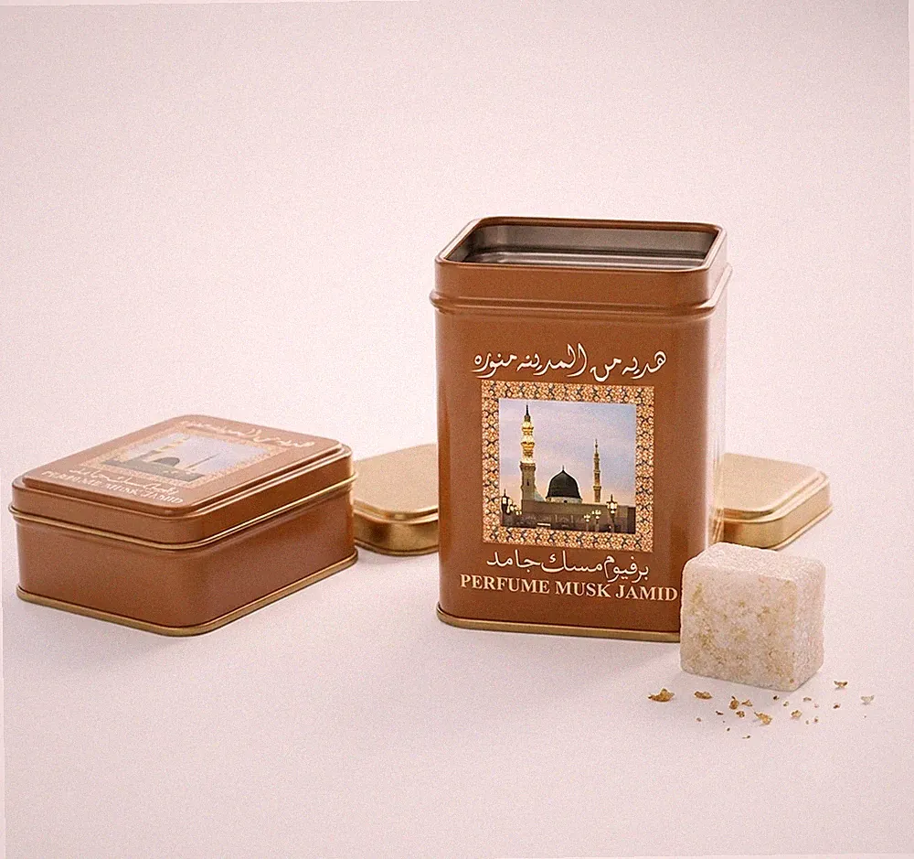 Original HEMANI Misk Jamid Musk Duftstein Alkoholfrei *Arabische Parfüm Amber*