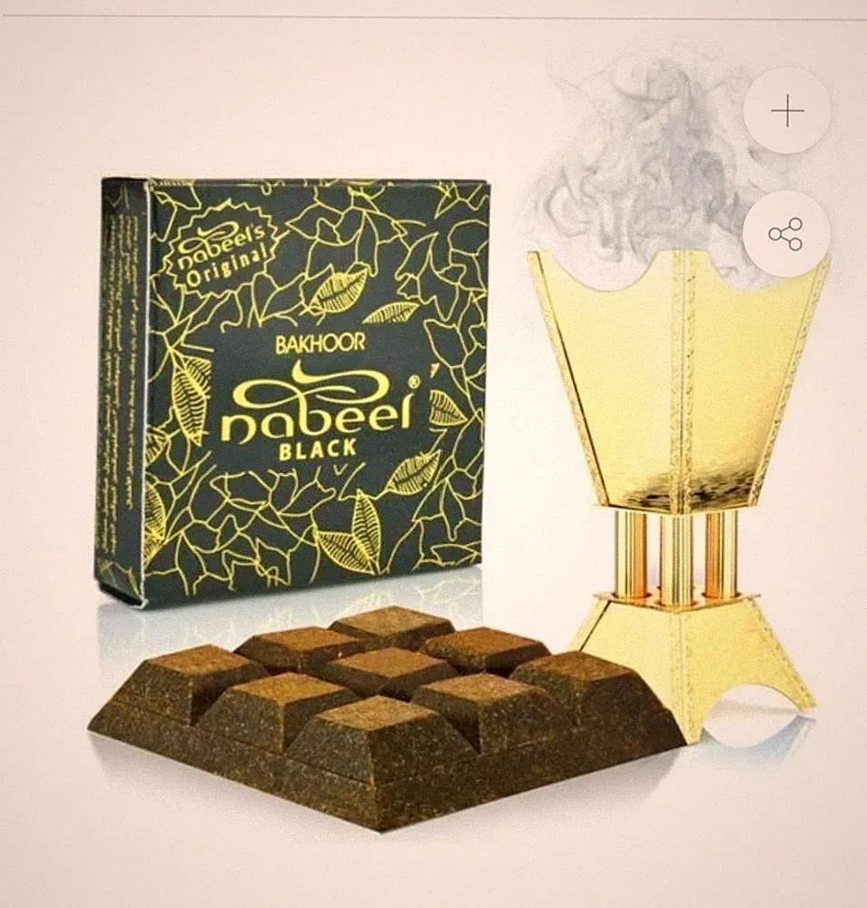 Original Nabeel Bakhoor Black Raumduft Bukhoor Weihrauch Aroma 40 Gramm بخور