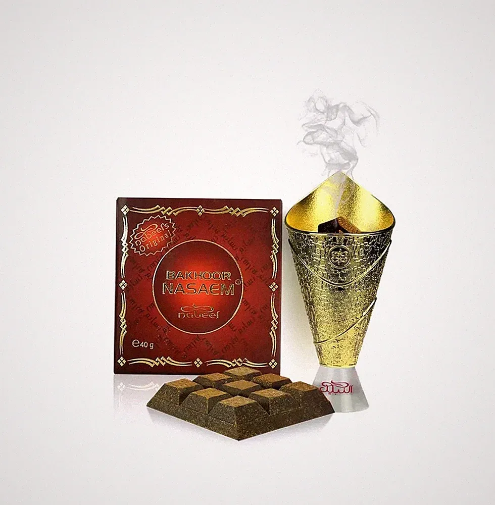 Original Nabeel Bakhoor Nasaem Raumduft Bukhoor Weihrauch Aroma 40 Gramm بخور