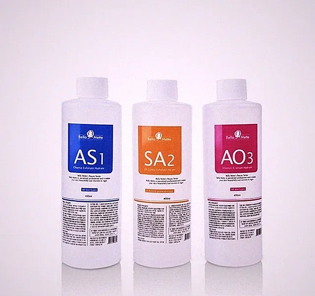 ORIGINALPRODUKT Aquafacial Lösung / Hydra / Facial Solution / Profacial 3er Set