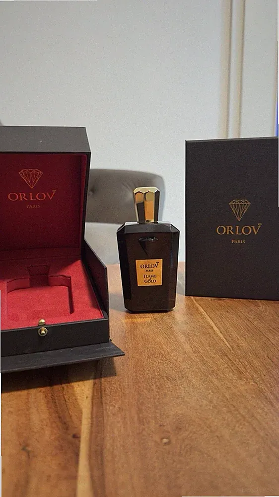 Orlov Paris Flame of Gold Unisex Orientalisch Holzig 75ml - 50% Füllstand