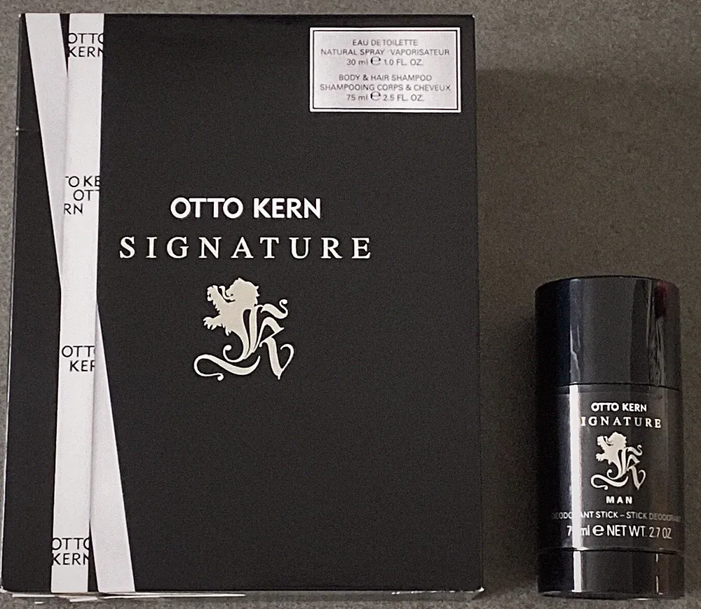 Otto Kern SIGNATURE Man 30ml EdT + 75ml Body & Hair Shampoo + 75ml Deo-Stick