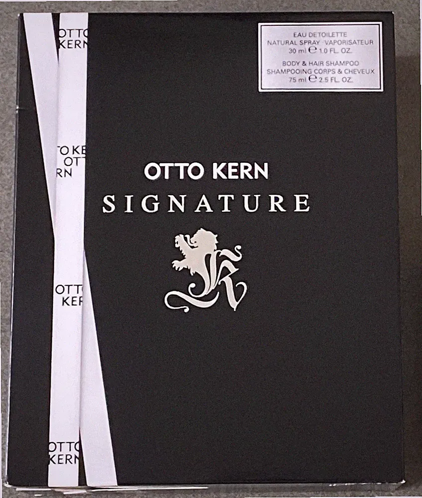 Otto Kern SIGNATURE Man 30ml EdT + 75ml Body & Hair Shampoo + 75ml Deo-Stick