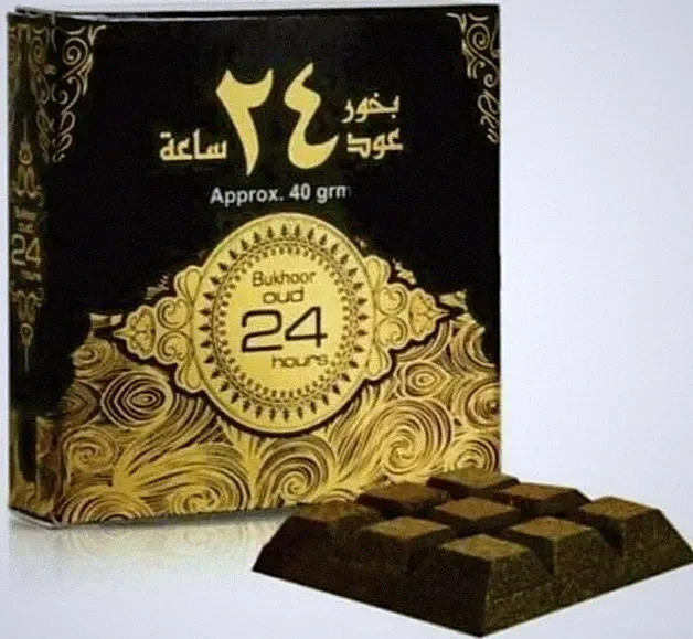 Oud 24 Stunden Original Ard Al Zaafaran Bukhoor Raumduft Räucherstäbchen 40g Bakhoor