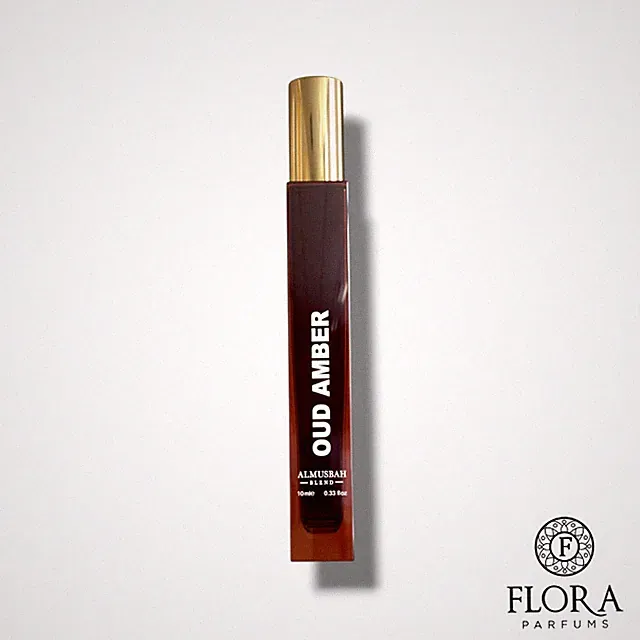 Oud Amber - 10ml - Al Musbah - Alkoholfreies Parfum _ Duftöl MIXT