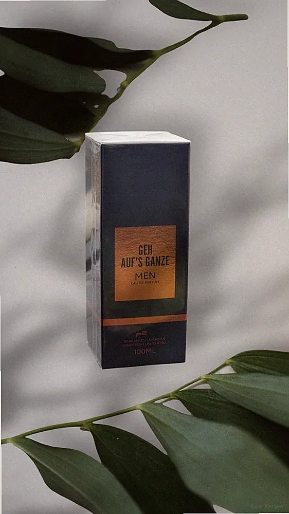 P2 Eau De Parfum Geh aufs Ganze Men Bergamott&Grapefruit &Patchouli 100 ml