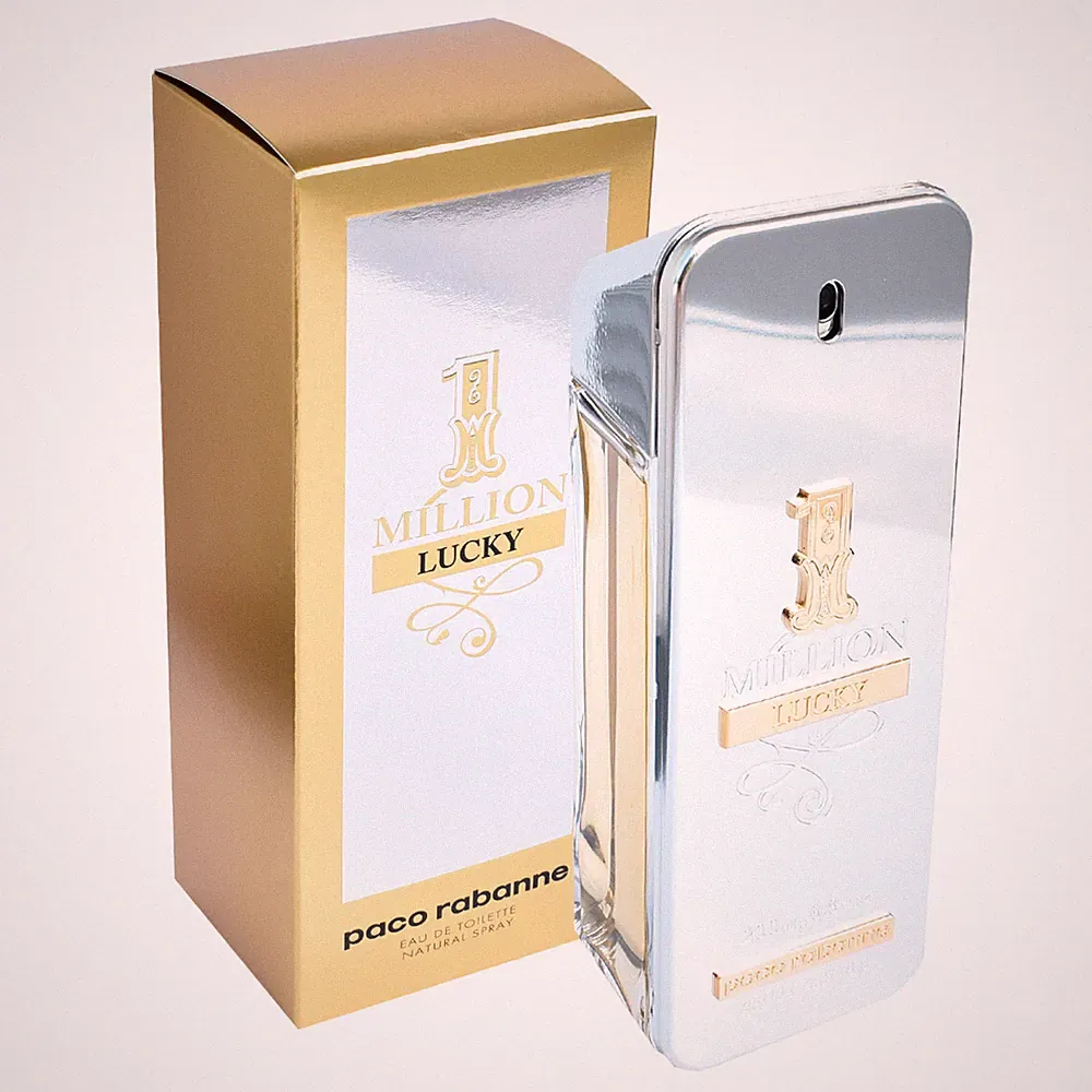 Paco Rabanne 1 Million Lucky Eau de Toilette 100 ml XL Herren Parfum EDT Duft Sp