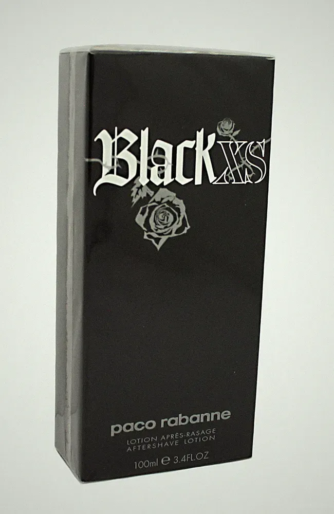 Paco Rabanne, Black XS, After Shave Lotion, 100ml. Neu Original Versiegelt