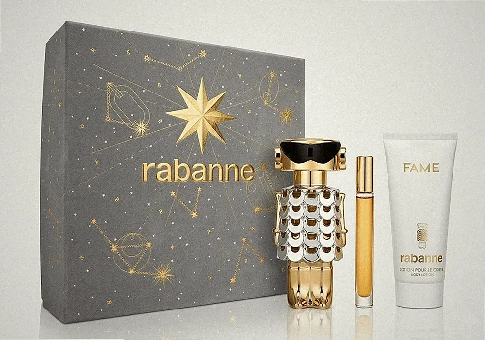 Paco Rabanne Fame Eau de Parfum 80ml + EDP 10ml & Body Lotion 100ml