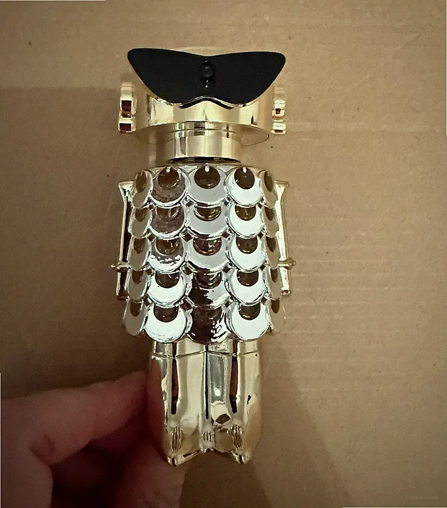 Paco Rabanne Fame Eau de Parfum Spray 50 ml Roboter-Flakon goldfarben