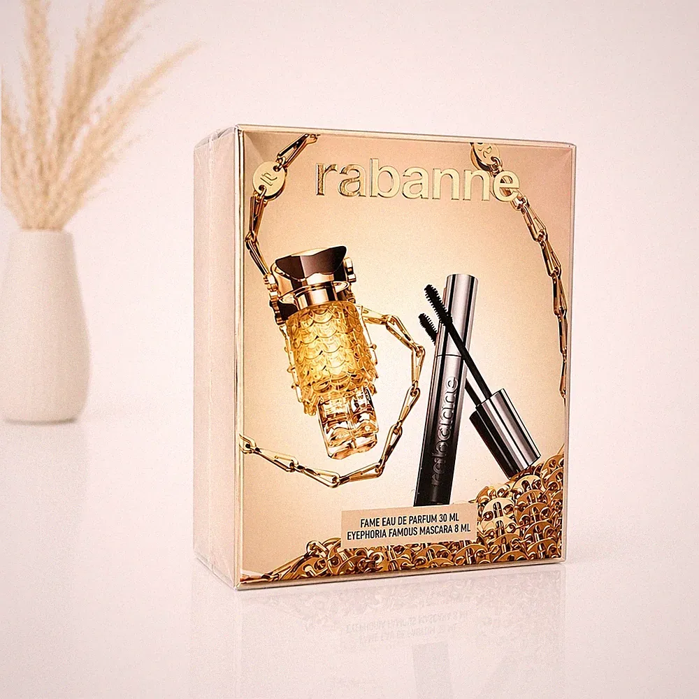 Paco Rabanne FAME Set 30ml Eau de Parfum + 8ml Mascara Schwarz Neu OVP Damen