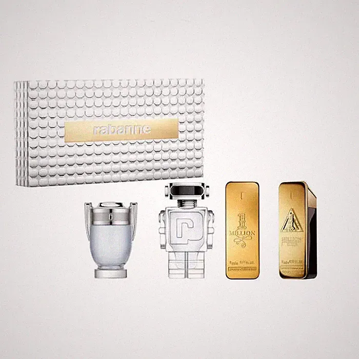 Paco Rabanne Mini Herren-Geschenkset 5 ml (4-Teilig) Duft NEU OVP