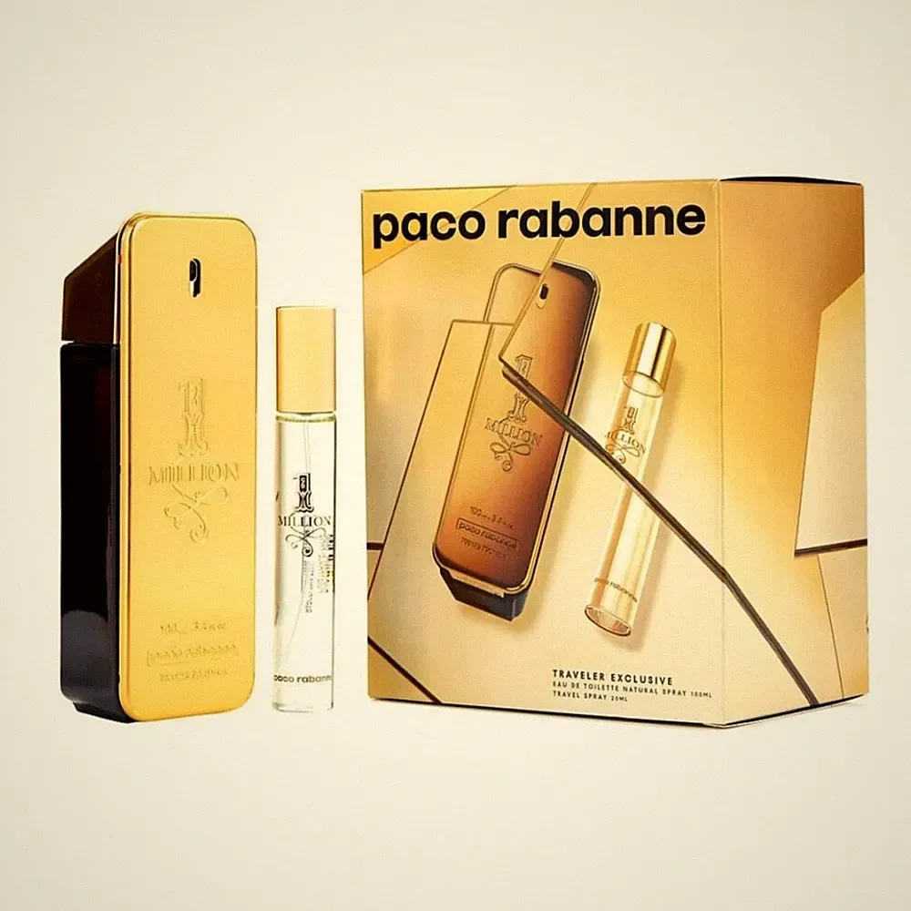 Paco Rabanne One Million Edt Sp 100ml Ts 20ml Travel Set