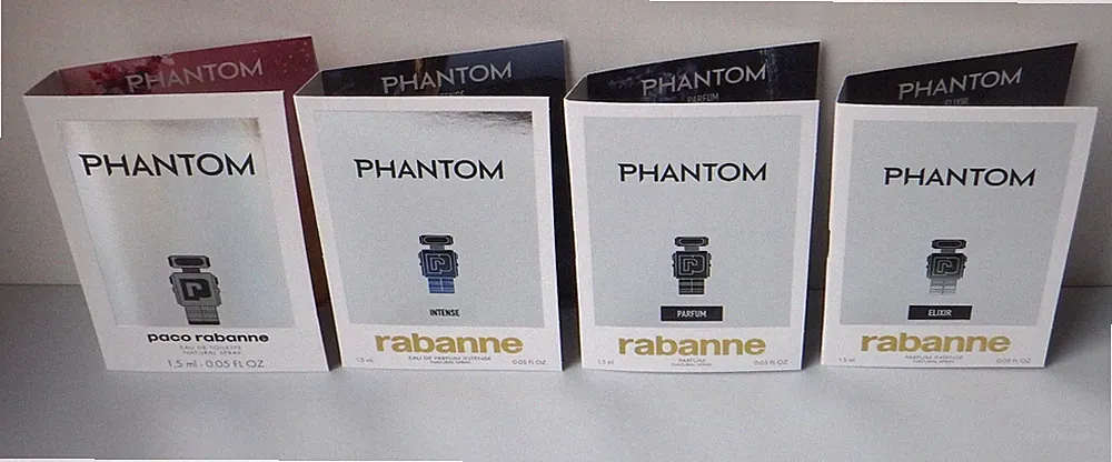 Paco Rabanne Phantom EDT, Intense, Parfum + Elixir 4 Varianten im SET 6mI