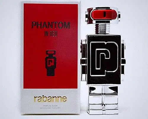 Paco Rabanne Phantom In Red Parfum Elixir Spray 100 ml Refillable Herrenduft OVP