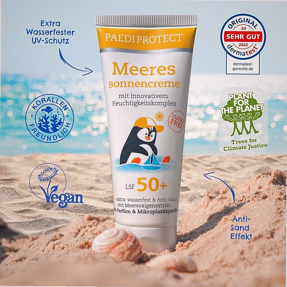 PAEDIPROTECT Meeressonnencreme Kinder Baby LSF 50+ 75 ml
