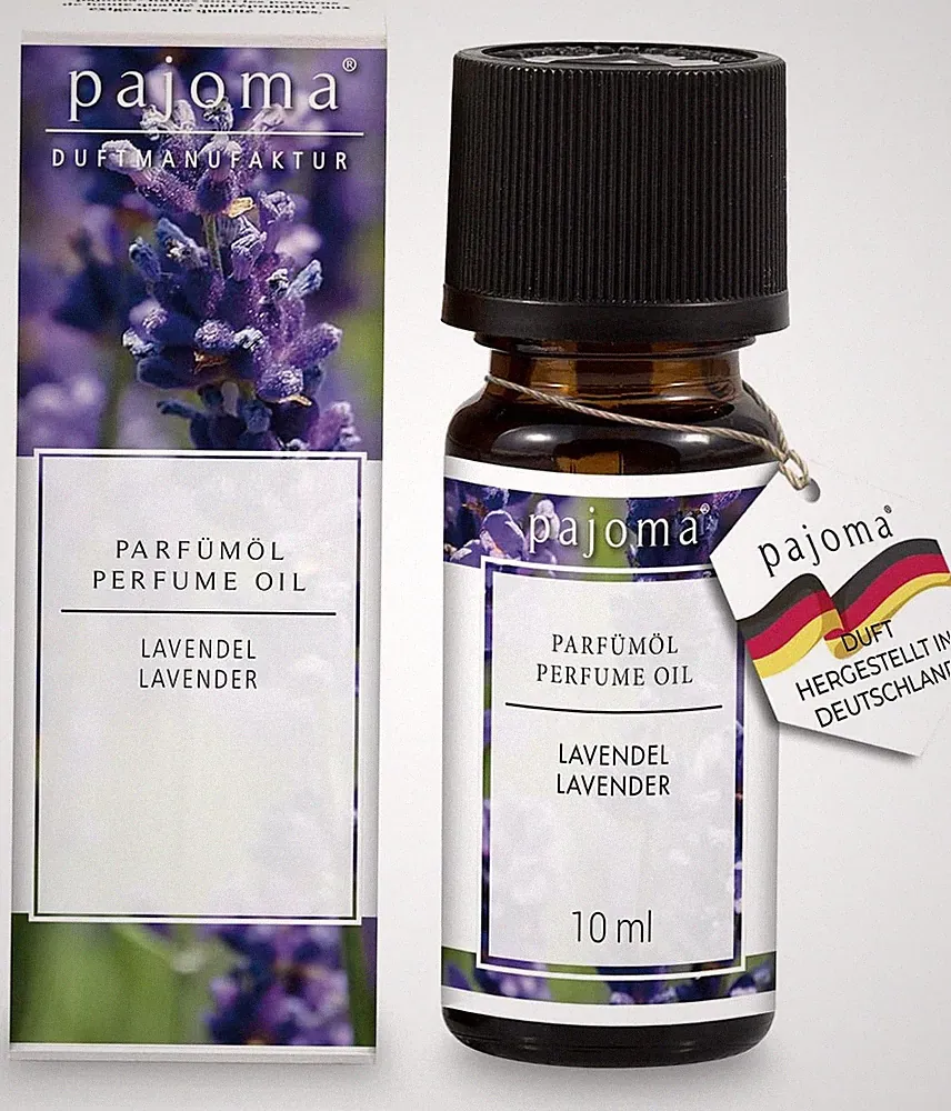 pajoma® Duftöl 10 ml, Lavendel | feinstes Parfümöl für Aromatherapie, Duft
