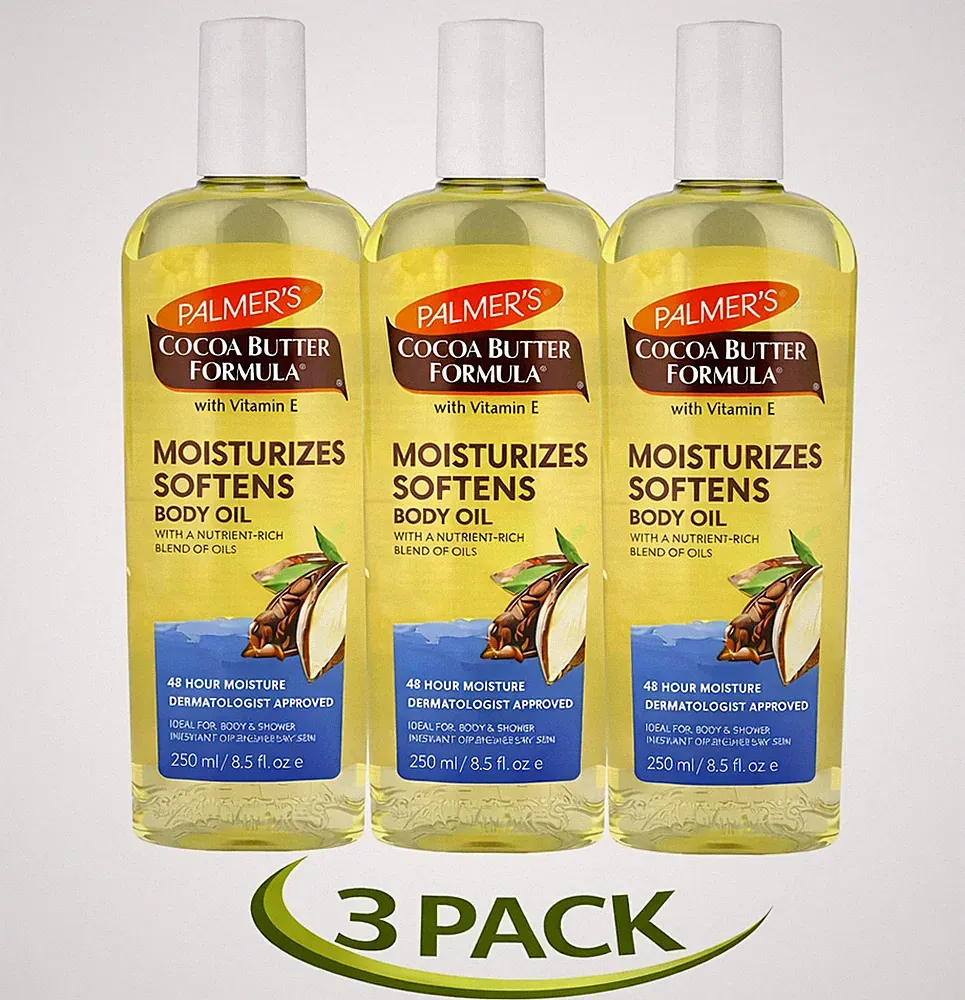 Palmer’s Cocoa Butter Body Oil 250ml – 3 Pack Moisturizing Oil