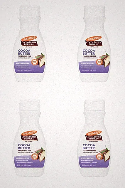 Palmer's Cocoa Butter Formula Vitamin E Lotion 250ml DUFTFREI (4er Pack)
