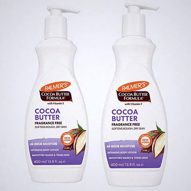 Palmer's Cocoa Butter Formula Vitamin E Lotion 400ml DUFTFREI 2er Pack