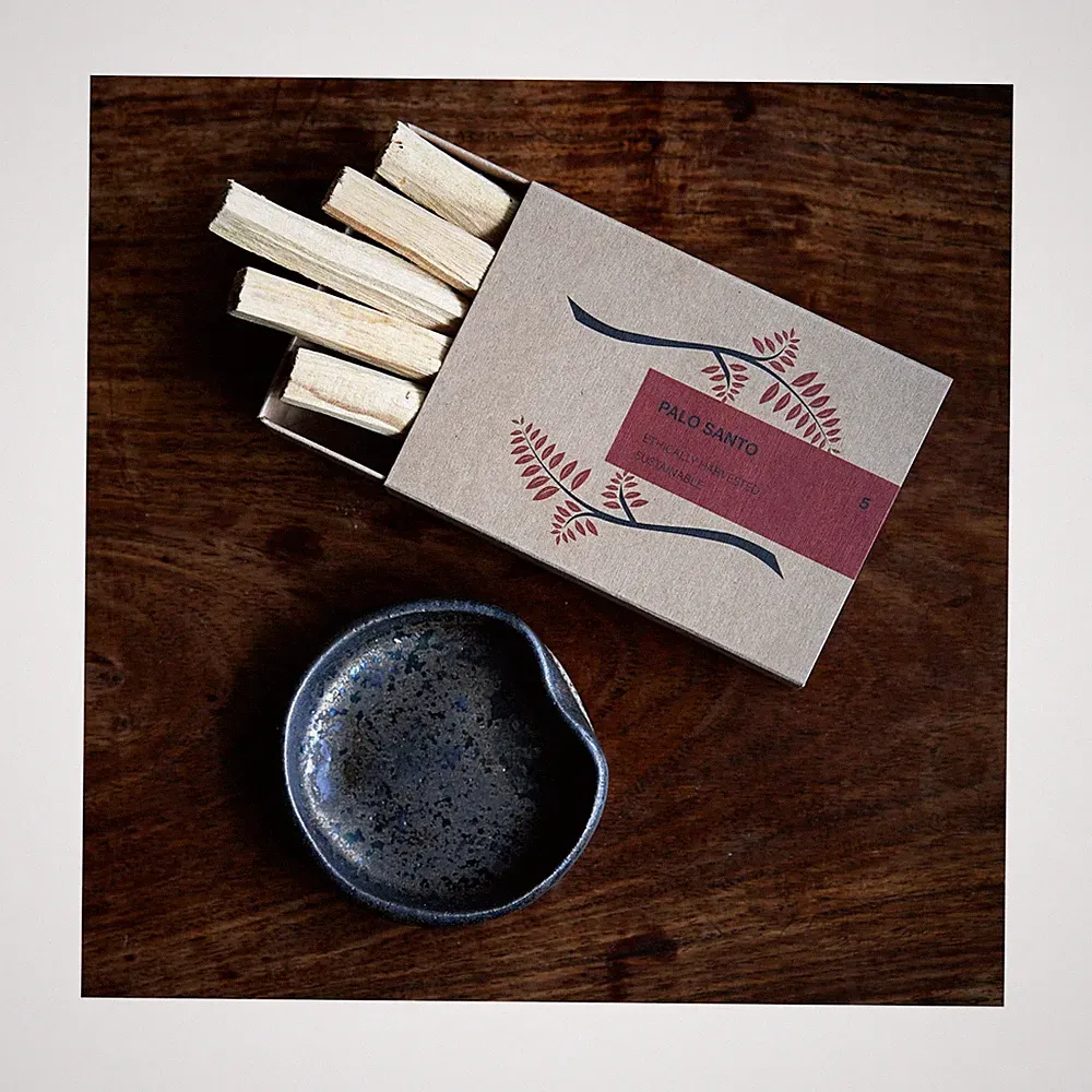 Palo Santo Natural Incense Calming Soothing Frangrance Duftstäbchen 5 Stück