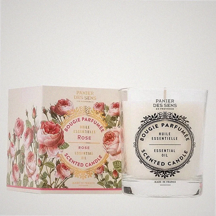 Panier Des Sens Duftkerze Parfum Rose 180 Gr
