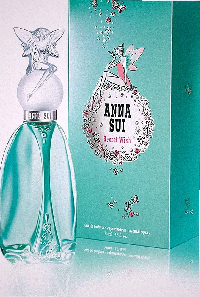 Parfüm Anna Sui Secret Wish Eau de Toilette 75ml Spray Für Damen Mit Verpackung