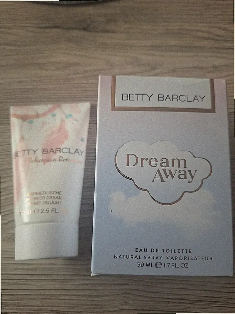 Parfüm ,Betty Barclay ,50 ml Dream Away , Eau de Toilette und Cremedusche ,Neu