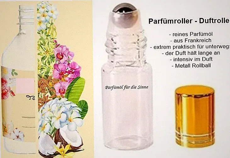 Parfüm Duftroller Parfümroller 20 Düfte Roll-On intensiv unterwegs GP 1l=1130€