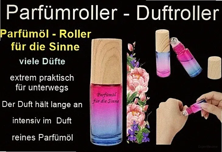 Parfüm Duftroller Parfümroller 32 Düfte Roll-On intensiv unterwegs GP 1l=1400€