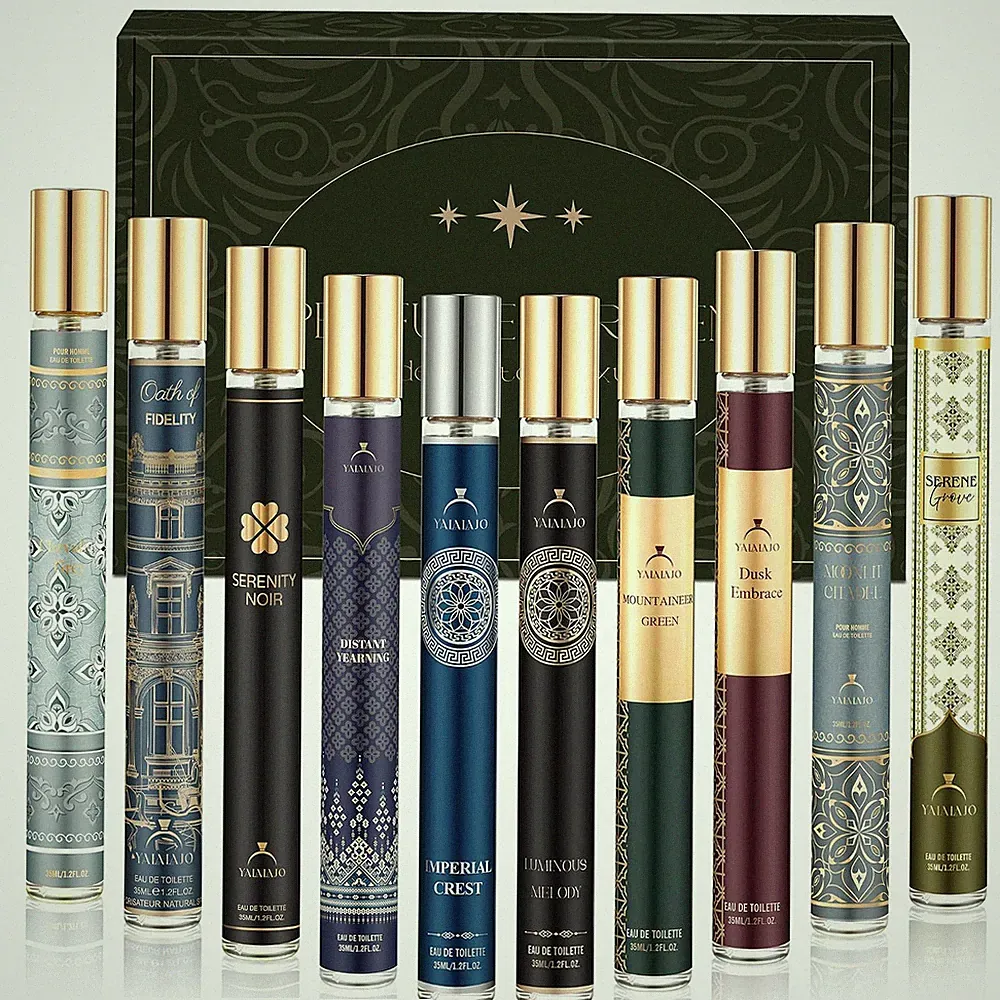 Parfüm Herren 10Er-Pack Geschenkset, Eau De Parfum Geschenk Für Männer