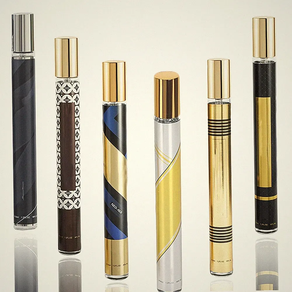 Parfüm Herren, 6 X 35ml Eau De Parfum Pour Homme Mit Zeder, Minze, Moschus La...