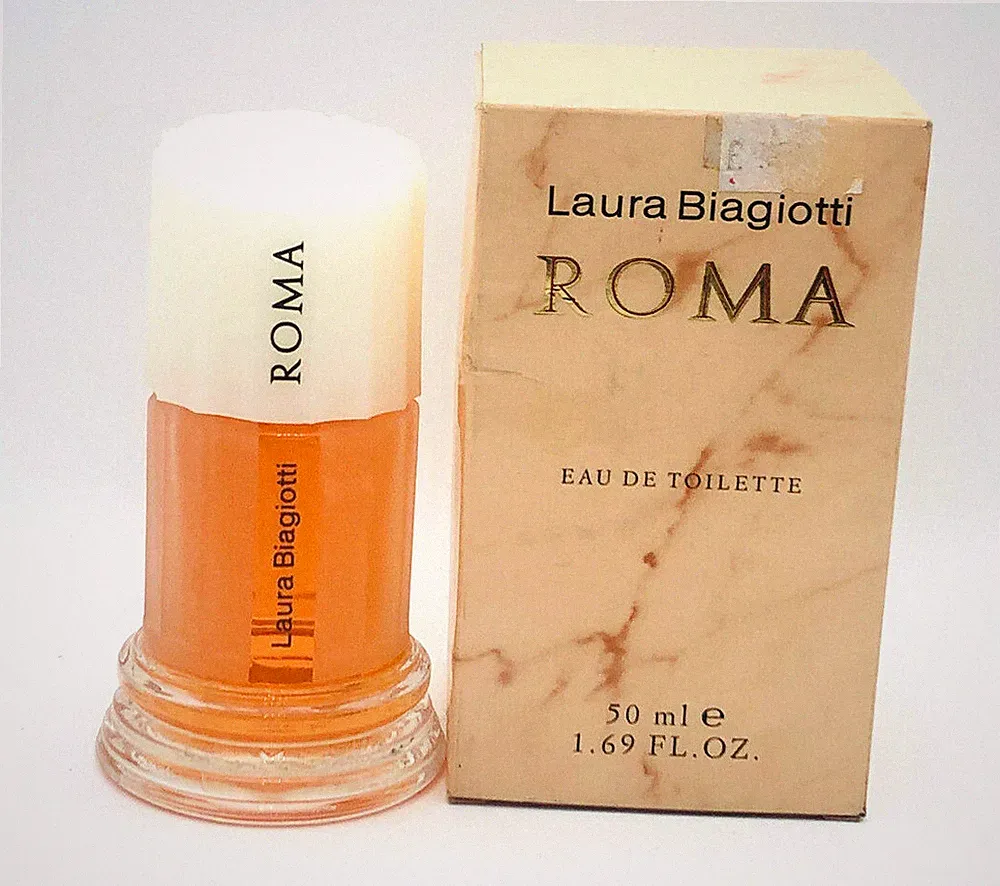 Parfüm Laura Biagiotti Roma Vintage 50 Ml EDT Splash Damen Eau Toilette Eurocos