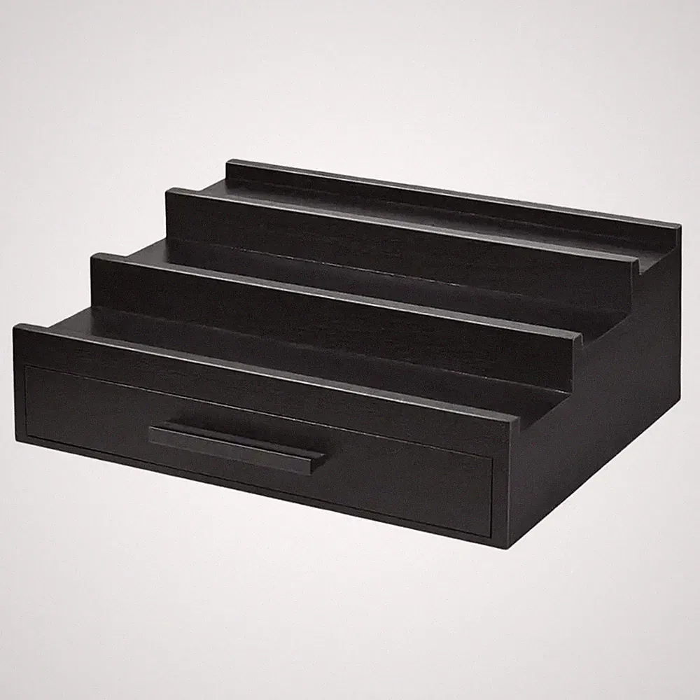 Parfüm Organizer Tablett Duftregal dreilagig Parfümhalter Duft2586