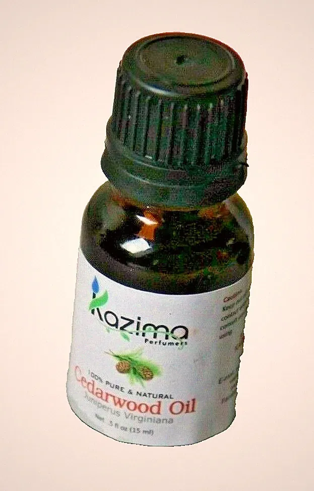 Parfümöl ÖL Cedarwood Oil 100 % Naturrein Indien 15 ml Aroma Therapie Holzig