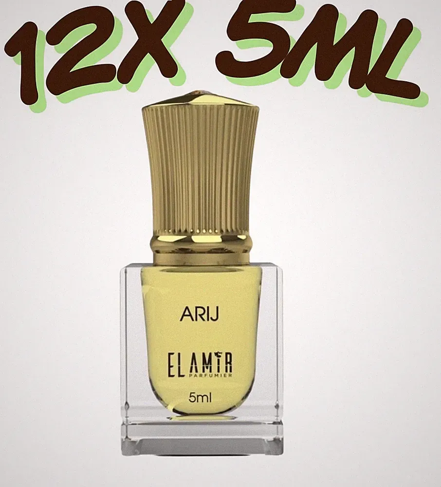 Parfümöl Ohne Alkohol- Roll On- Oud Amber Vanille 5ml X 12
