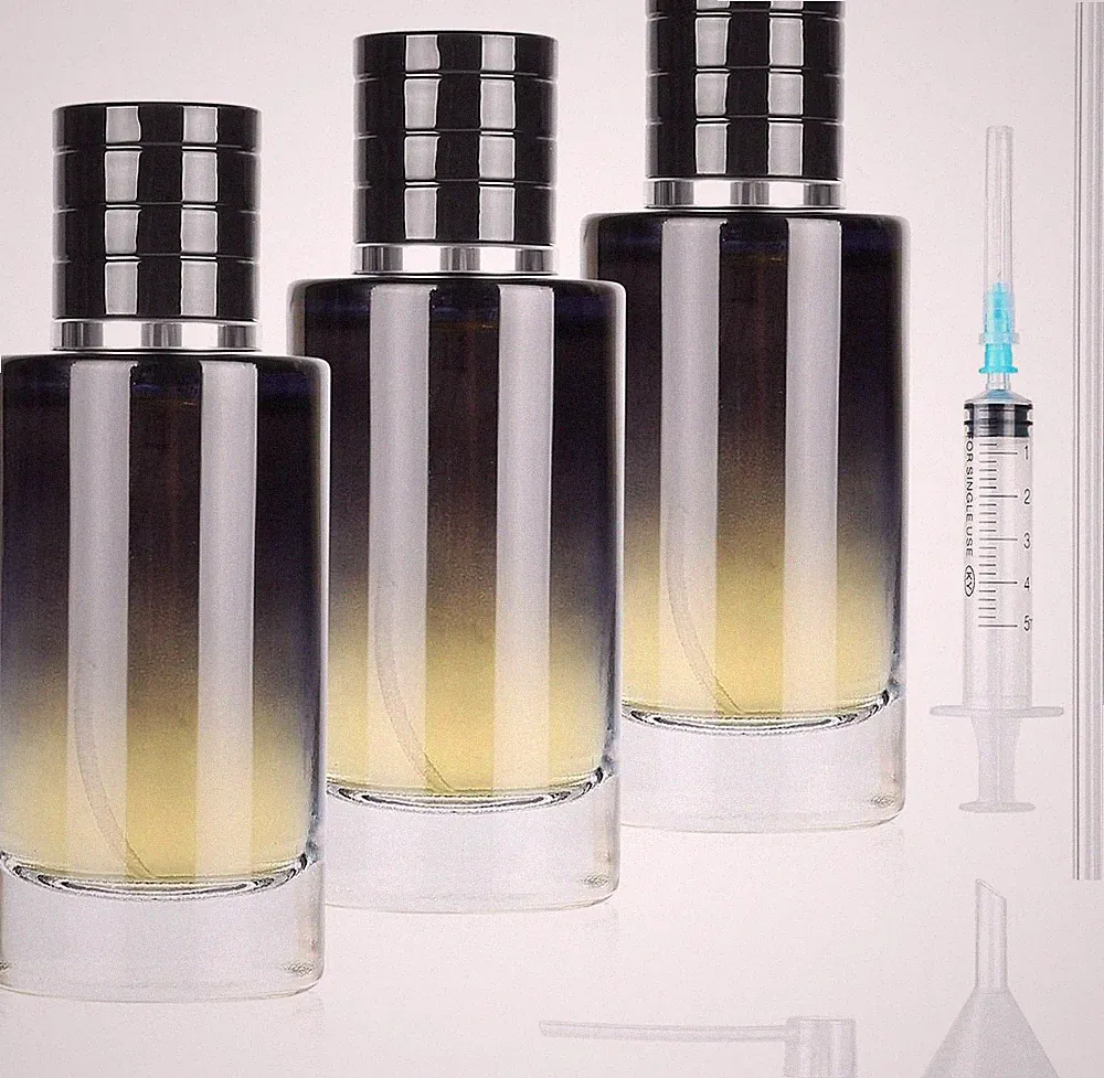 Parfümzerstäuber 50ml 3 Stück Flakons zum Befüllen Reisegröße Geschenk