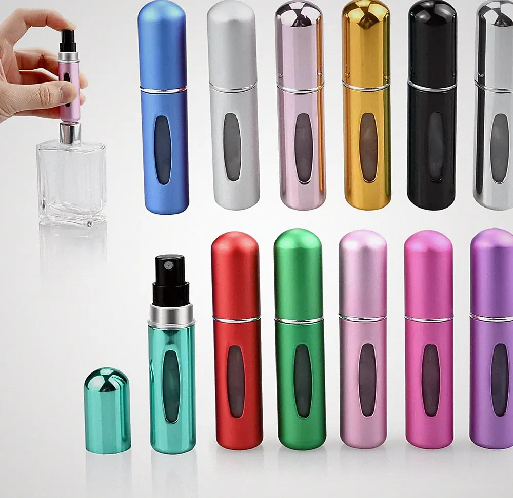 Parfümzerstäuber Für Unterwegs, 5ML Parfüm Abfüller, Tragbar Reise Parfümzerstäu