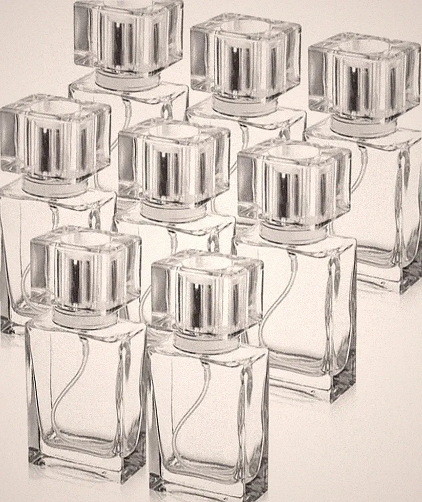 Parfümzerstäuber,Parfüm Abfüller,Parfum Flakon Leer,8 Stück | Transparent, 30 Ml